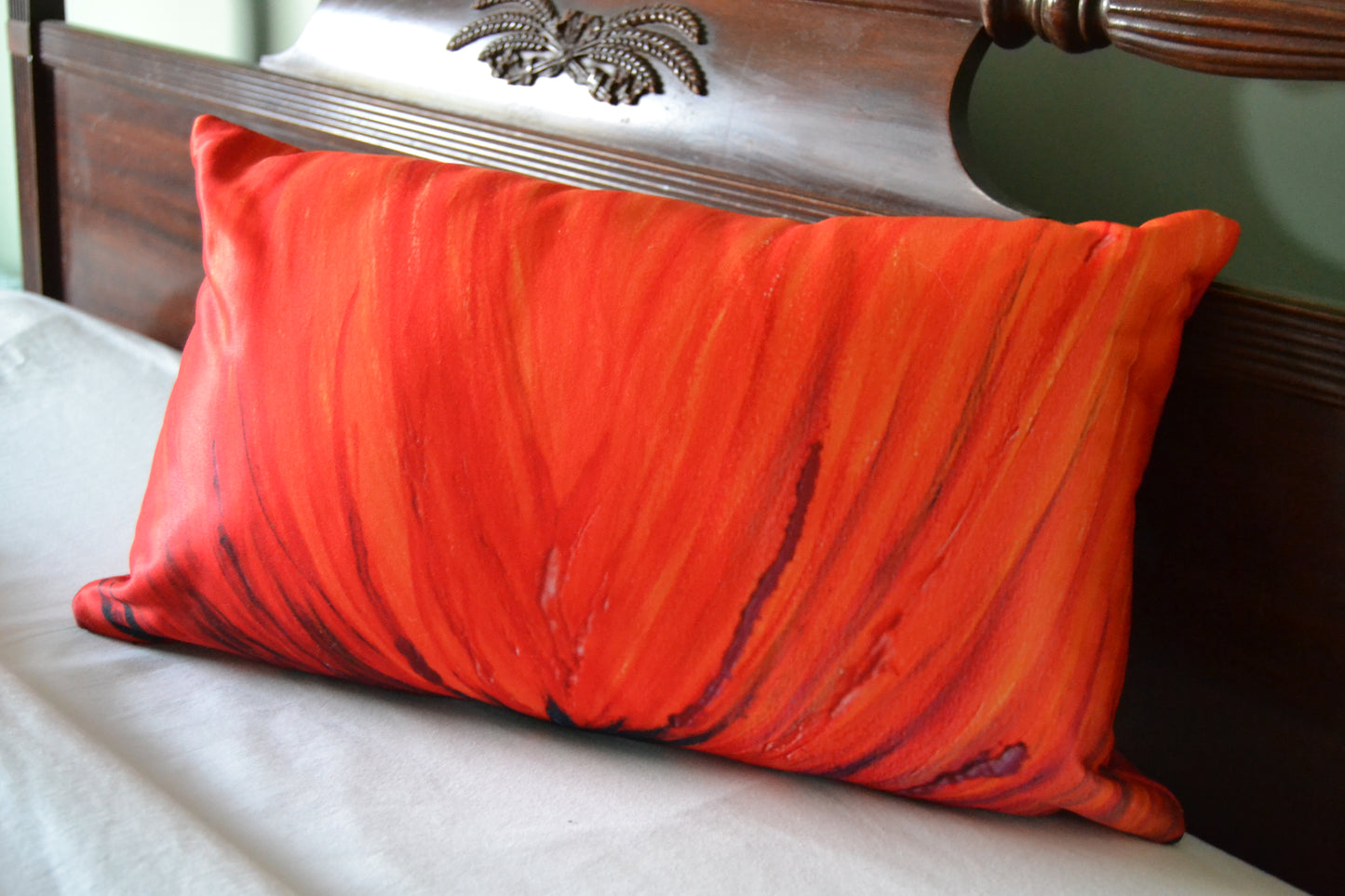 Abstract Flower Pillow