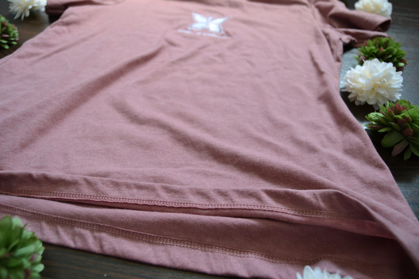 Embroidered Butterfly Relaxed T-Shirt