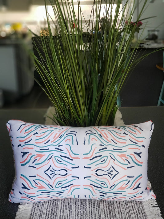Abstract Color Pillow (3 sizes)