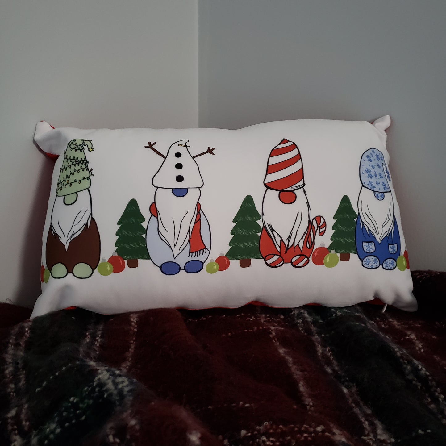 Holiday Gnome Pillow