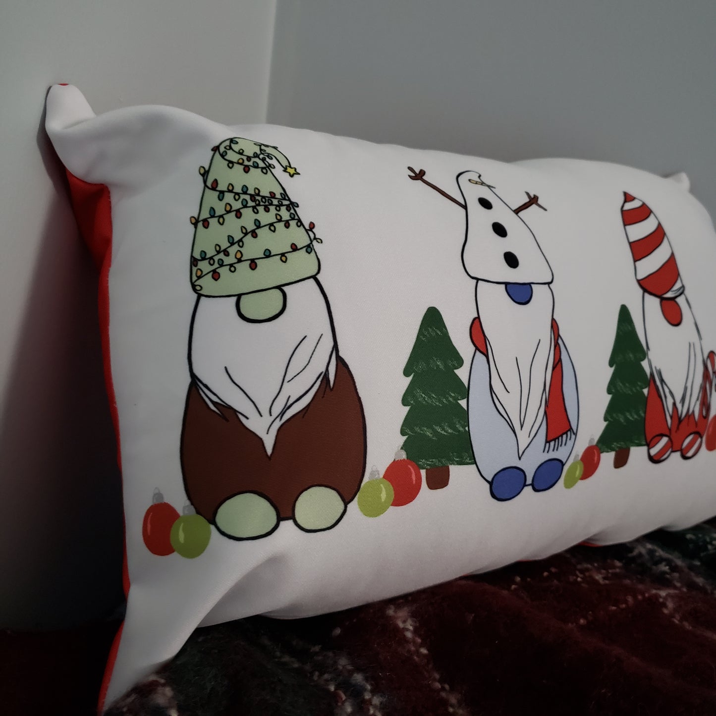 Holiday Gnome Pillow