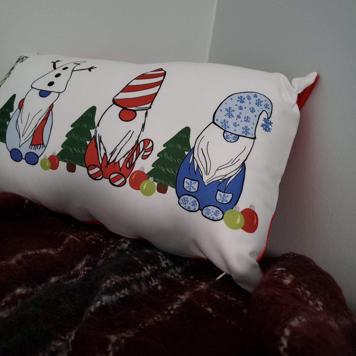 Holiday Gnome Pillow