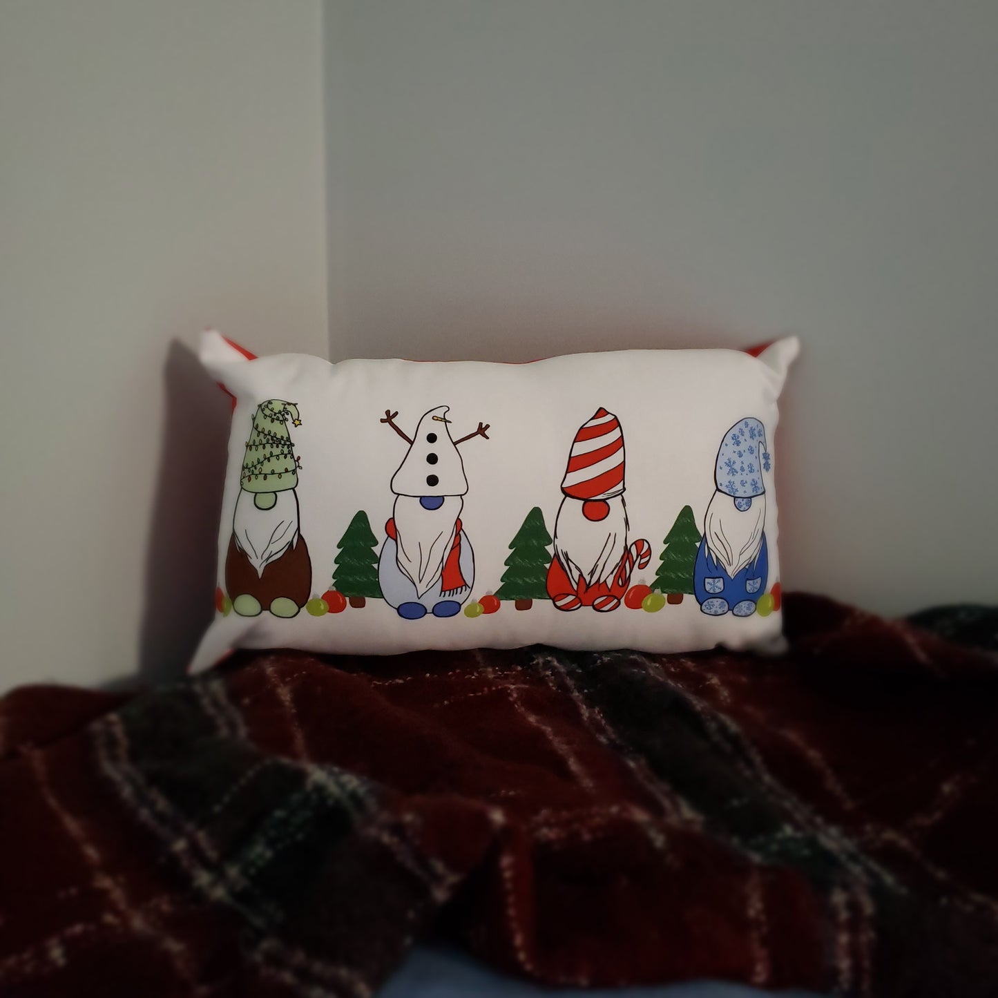 Holiday Gnome Pillow