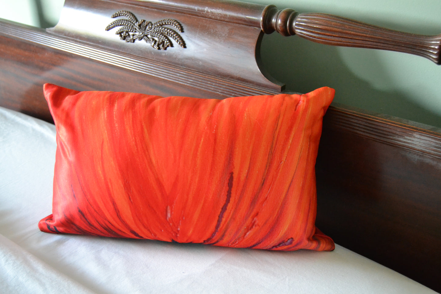 Abstract Flower Pillow