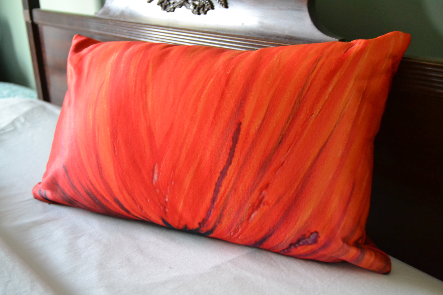 Abstract Flower Pillow