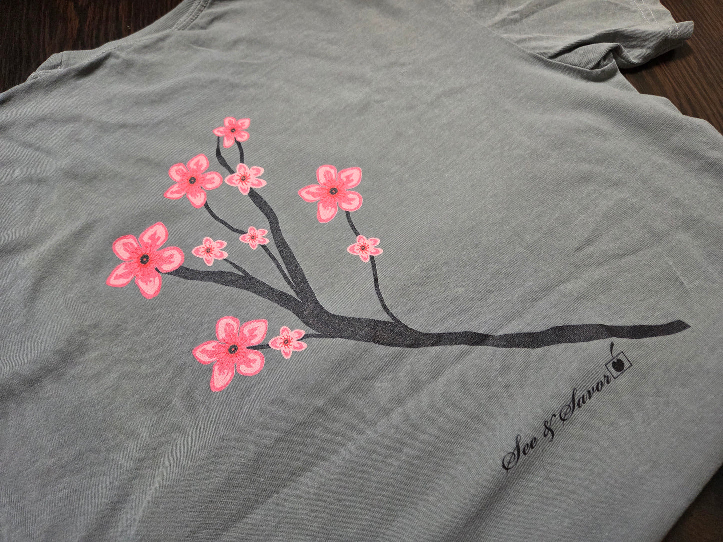 Cherry Blossom - Comfort Colors T-Shirt