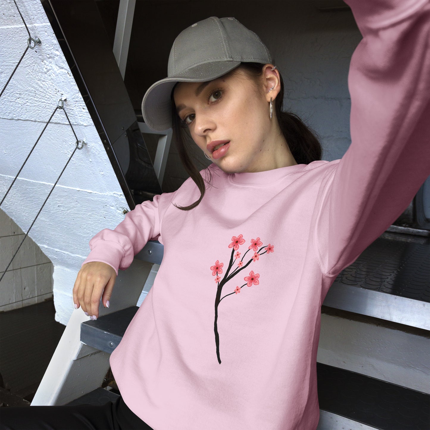 Cherry Blossom Sweatshirt (Unisex)