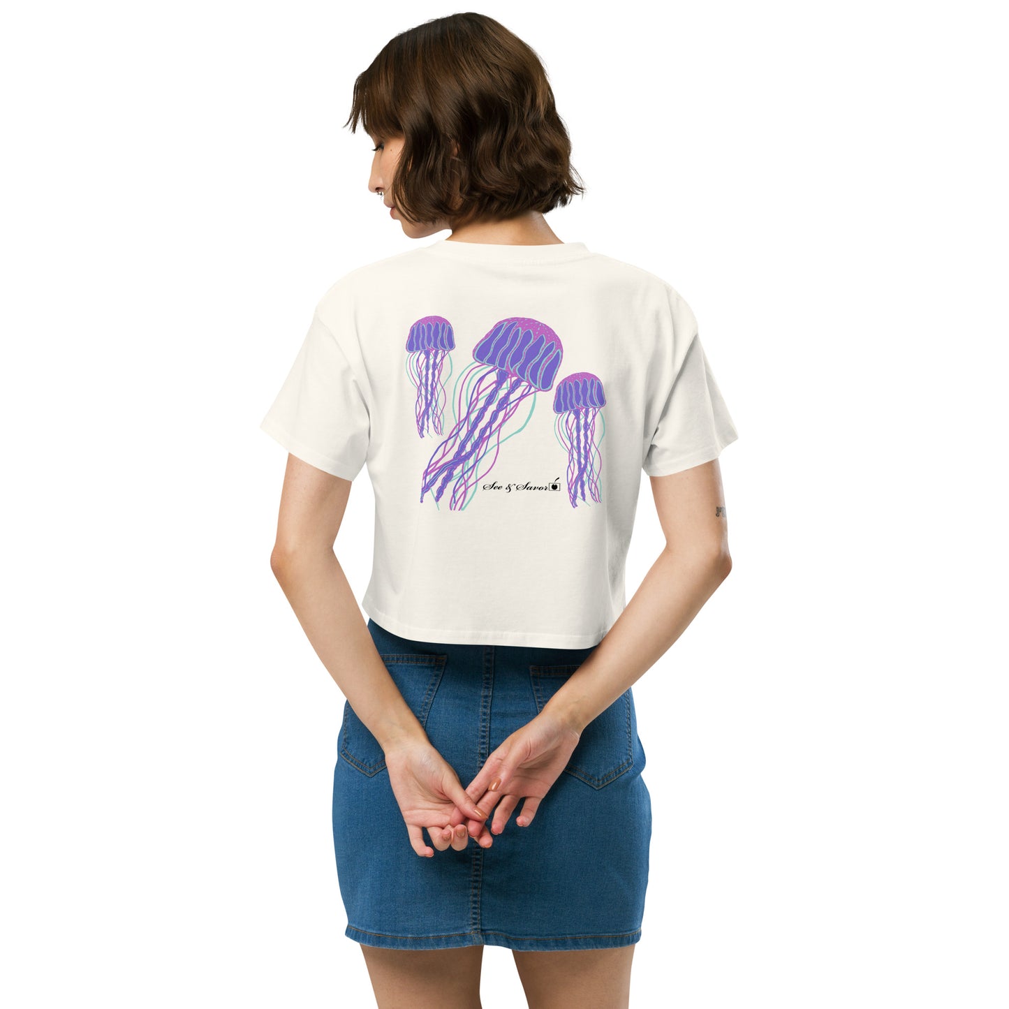 Jellyfish crop top