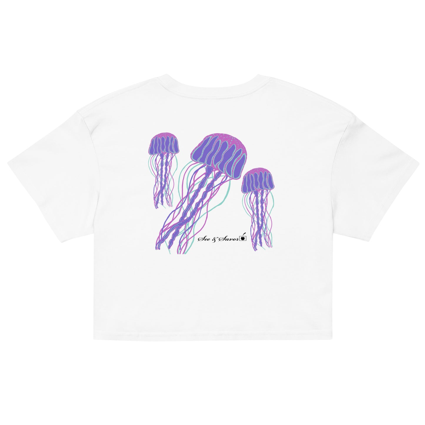 Jellyfish crop top