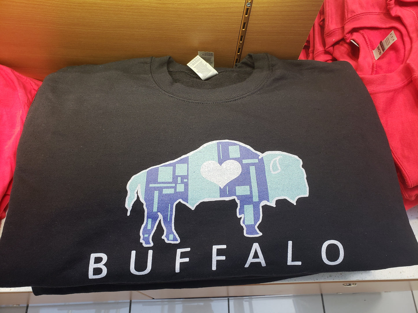 Buffalo Heart Graphic Sweatshirt